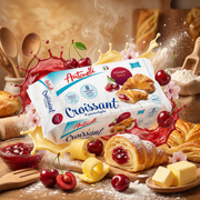 Antonelli Croissant Cherry Filling 400 g (8 Pack) — authentic snack from Italy | Hamilton Euromarket