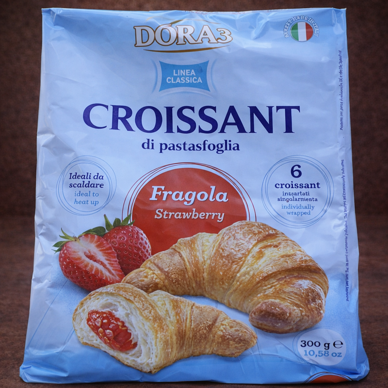 Dora3 Croissant Strawberry 300 g