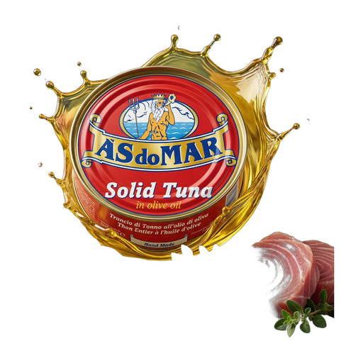 Asdomar Yellowfin Tuna in Olive Oil 200 g | Hamilton Euromarket