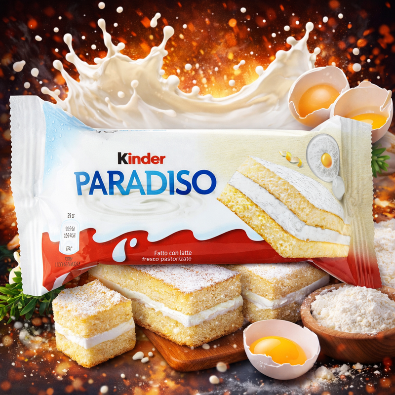 Kinder Paradiso Sponge Cake with Milk Cream 29 g