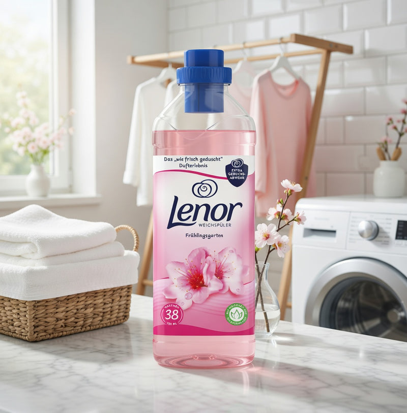 Lenor Weichspuler Fruhlingsgarten 950 ml — authentic home care from Germany | Hamilton Euromarket
