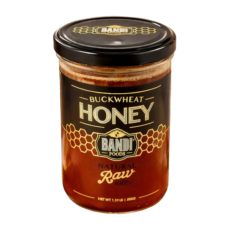 Bandi Foods Buckwheat Raw Honey 1000 g | Hamilton Euromarket