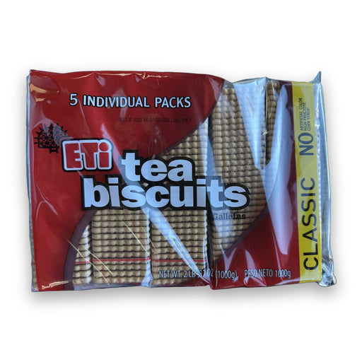 Eti Tea Biscuits Classic 1kg (5 Packs)