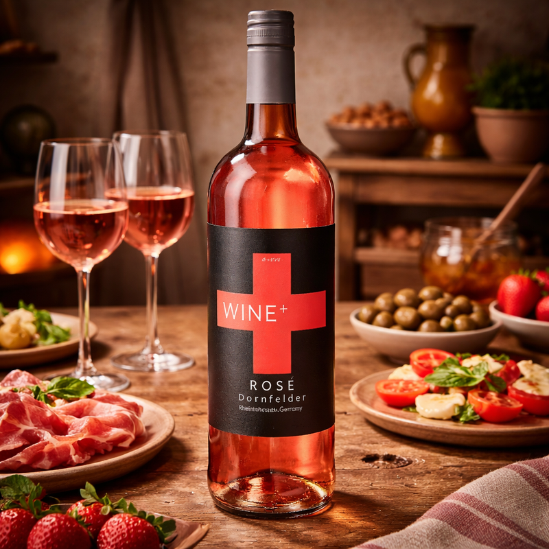 Wine+ Rosé Dornfelder 2017 Wine 750 mL