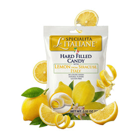 Le Specialita Italiane Siracusa Lemon Filled Hard Candy 100g (3.5oz)