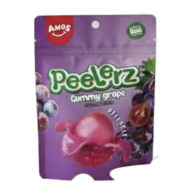 Amos Peelerz Grape Peelable Gummy Candy 170g (6oz)
