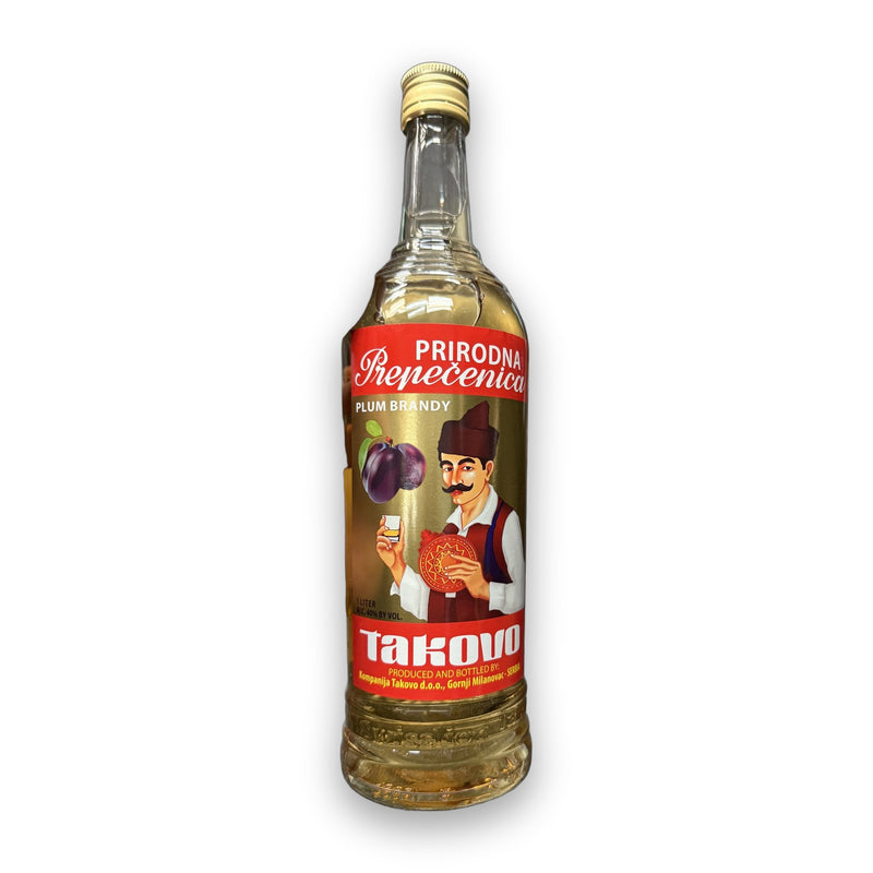 Takovo Prirodna Prepecenica Plum Brandy 40% 1L