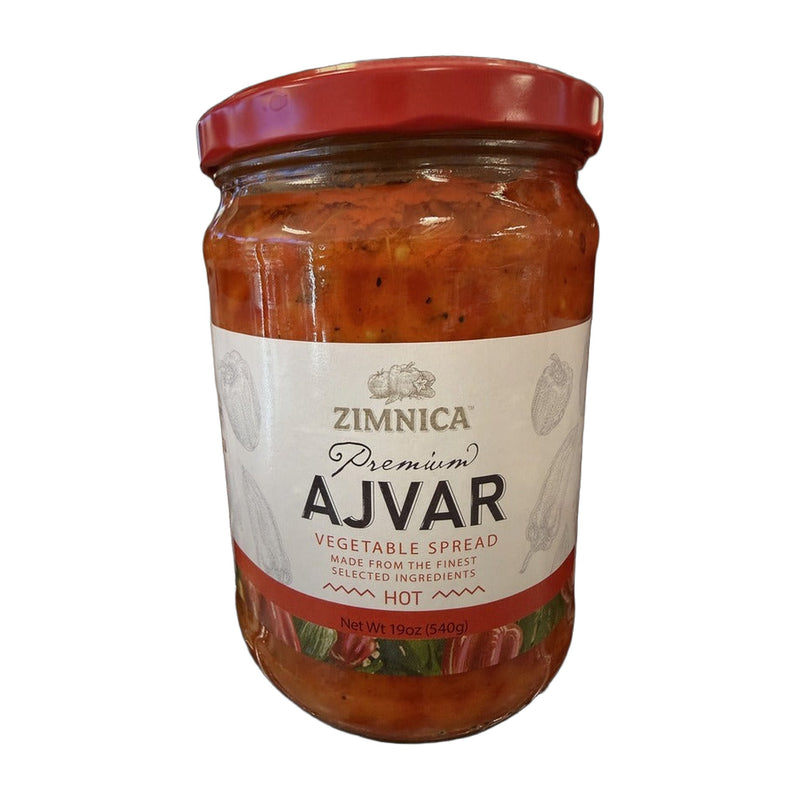 Zimnica Premium Ajvar Vegetable Spread Hot 19oz (540g) | Hamilton Euromarket