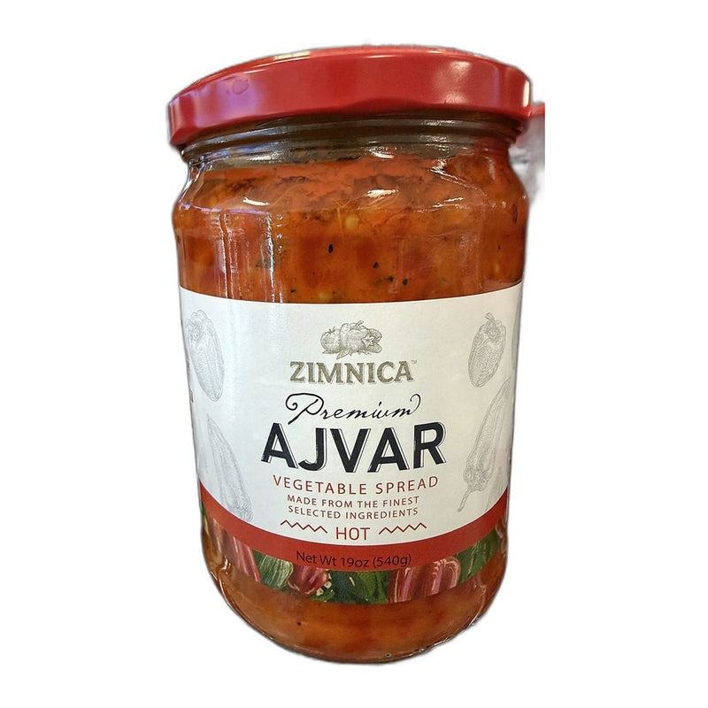 Zimnica Ajvar Hot Vegetable Spread, Bosnian Style 540g (19oz) | HE gallery 810057480232 #2