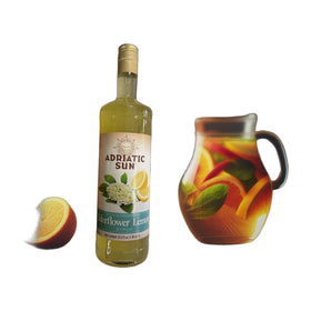 Adriatic Sun Elderflower & Lemon Syrup 1kg (2.2lb)