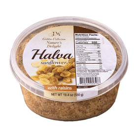 Jm Halva Sunflower with Raisins, Ukrainian Sweet Confection 550g (1.2lb)