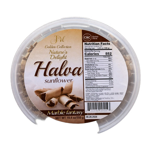 JM Halva Sunflower Marble Fantasy 550 g | Hamilton Euromarket
