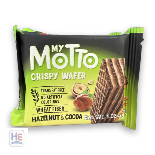 My Motto Crispy Wafer Hazelnut & Cocoa 30g (1.06oz)