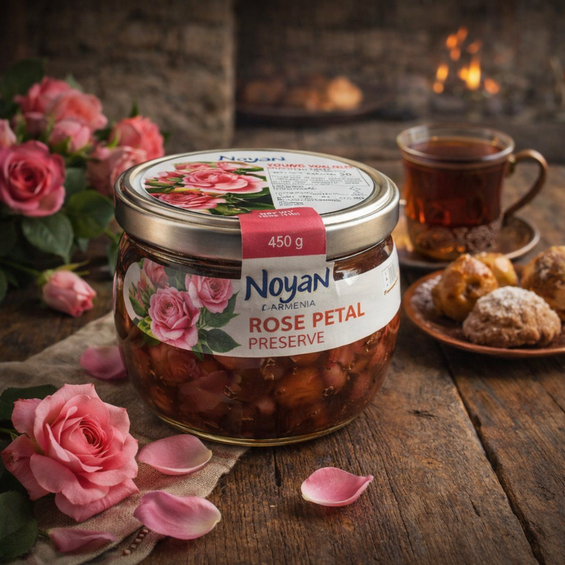Noyan Rose Petal Preserve 450 g