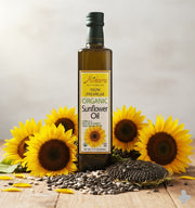Alidoro Organic Virgin Sunflower Oil 500 ml — authentic pantry from Italy | Hamilton Euromarket