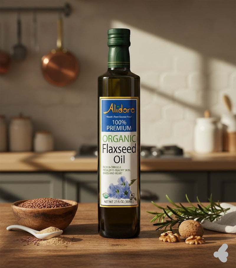 Alidoro Organic Flaxseed Oil 500 ml