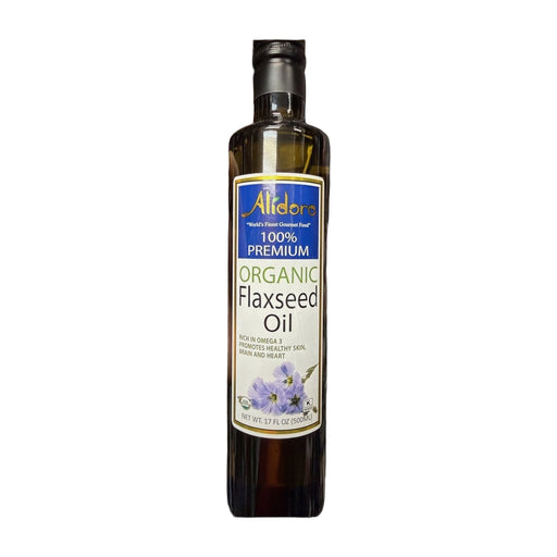 Alidoro Organic Flaxseed Oil 500 ml | Hamilton Euromarket