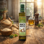 Alidoro Rice Bran Oil 500 ml — authentic pantry from Italy | Hamilton Euromarket