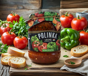 Polinka Lecho Hungarian-Style Pepper & Tomato Relish 774 g — authentic pantry from Russia | Hamilton Euromarket