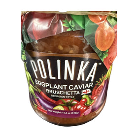 Polinka Eggplant Caviar Bruschetta, Armenian Style 540g (1.2lb)