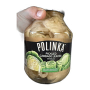 Polinka Pickled Cabbage Leaves in Rolls 1470g (3.2lb) (33.51oz drained) | HE gallery 813745008268 #2