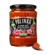 Polinka Ajvar Hot Roasted Red Pepper Spread 19 oz 540 g | Hamilton Euromarket