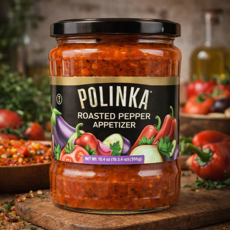 Polinka Roasted Pepper Appetizer 550 g