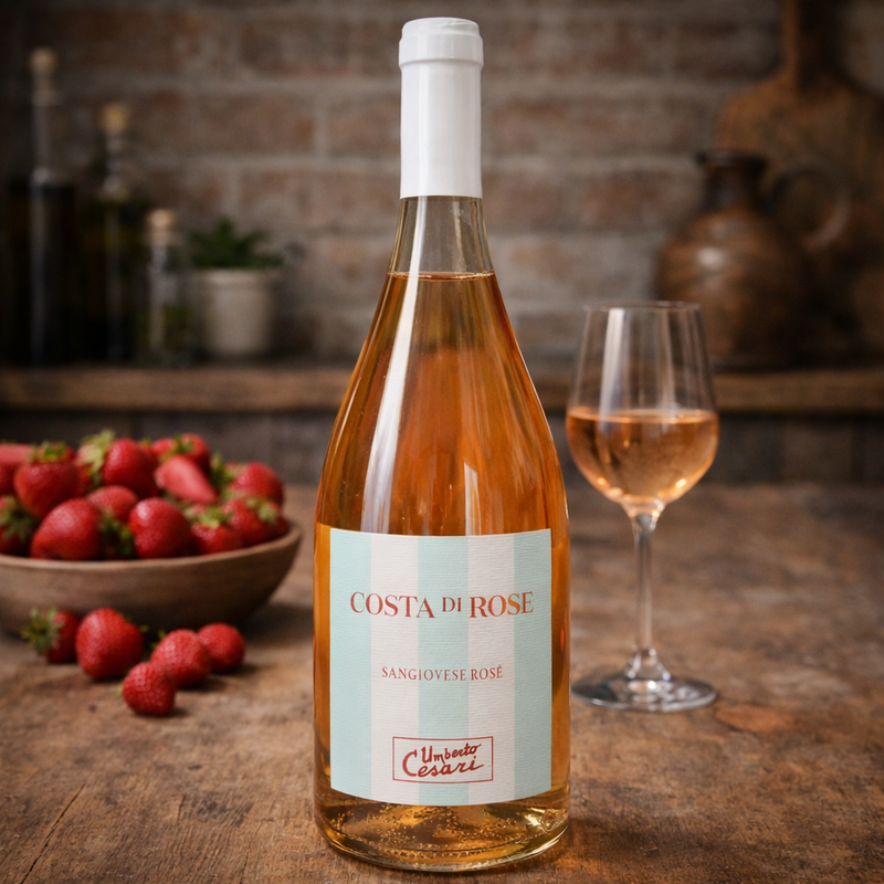 Umberto Cesari Costa Di Rose Sangiovese Rubicone Rosé Wine 750 mL