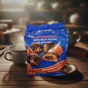 Krakus Gingerbread With Fruit Filling In Chocolate Strawberry 160 G