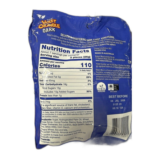 Violet Crumble Dark Chocolate Honeycomb Bites 170g (6oz) | HE gallery 833110000154 #2