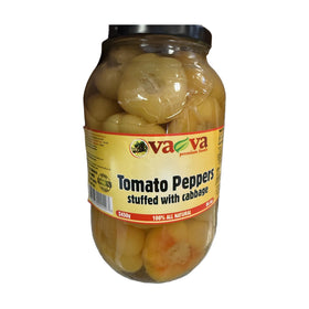 Va-Va Tomato Peppers Stuffed with Cabbage, Macedonian Style 2.45kg (5.4lb)