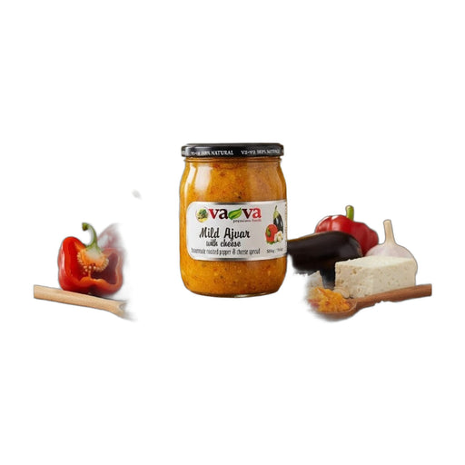 Va-Va Ajvar Roasted Red Pepper Spread with Cheese 520 g (18.3 oz) | Hamilton Euromarket