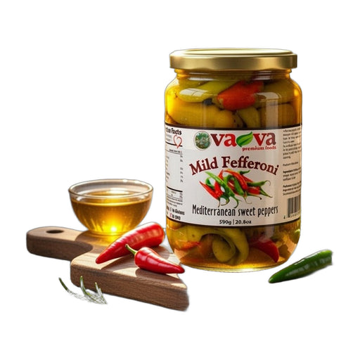 Va-Va Mild Fefferoni Peppers 590 g | Hamilton Euromarket