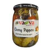 Va-va Premium Foods Cherry Peppers Grilled Mediterranean Hot Peppers, Cherry Peppers 490 g | Hamilton Euromarket