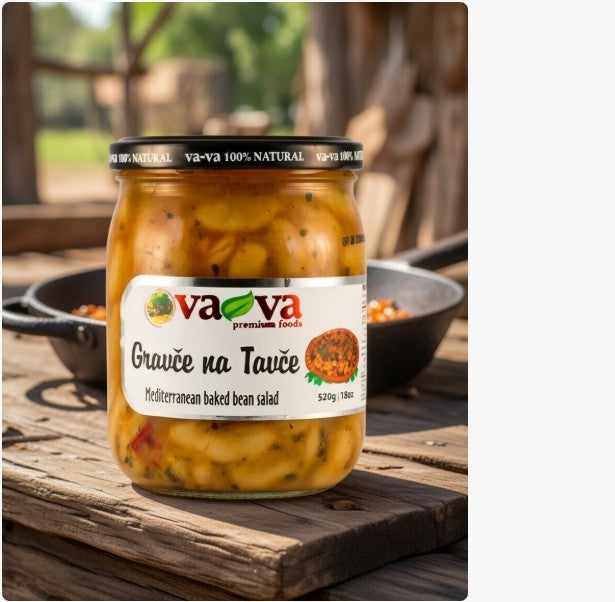 Va-Va Gravce na Tavce Savory Baked Beans 520 g