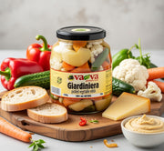 Va-Va Giardiniera Pickled Vegetable Relish 1550 g — authentic pantry from North Macedonia | Hamilton Euromarket