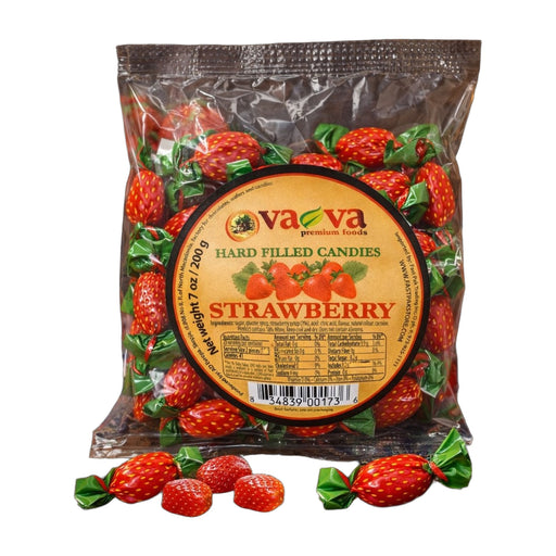 Va Va Hard Filled Strawberry Candy 200g | Hamilton Euromarket