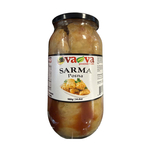 Va-Va Premium Foods Sarma Posna (Vegan Cabbage Rolls) 980g | Hamilton Euromarket