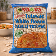 Va Va Tetovac White Beans 450 g — authentic pantry from North Macedonia | Hamilton Euromarket