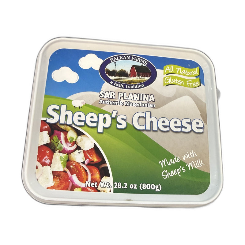 Balkan Farms Sar Planina Sheep's Cheese 28.2 oz (800g) | Hamilton Euromarket