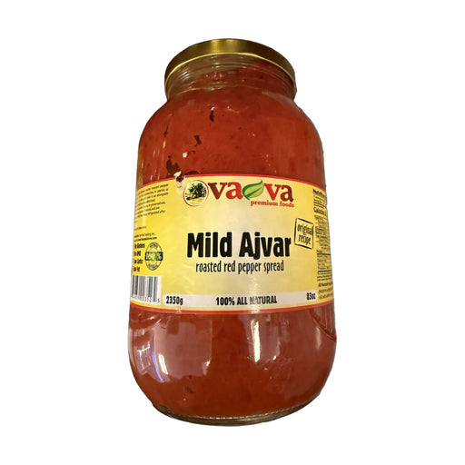 Va-Va Premium Foods Mild Ajvar Roasted Red Pepper Spread 2350g | Hamilton Euromarket