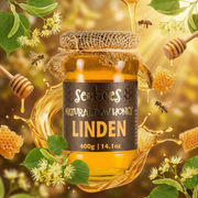 Seebees Linden Honey 400 g — authentic pantry from Serbia | Hamilton Euromarket