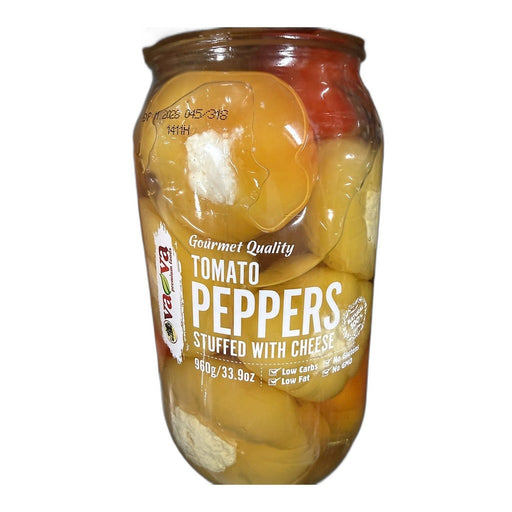 Va-Va Tomato Peppers Stuffed with Cheese 960g (33.9oz) | HE gallery 834839004737 #2