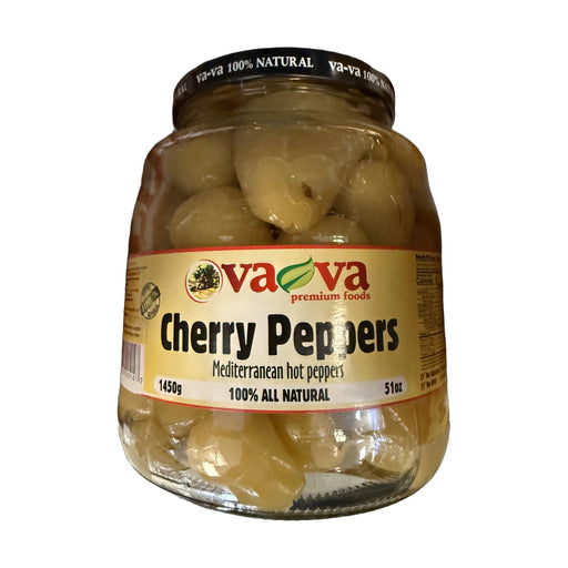 Va-va Premium Foods Cherry Peppers Mediterranean Hot Peppers 1450g | Hamilton Euromarket