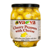 Va-Va Yellow Cherry Peppers Stuffed with Cheese 960 g | Hamilton Euromarket