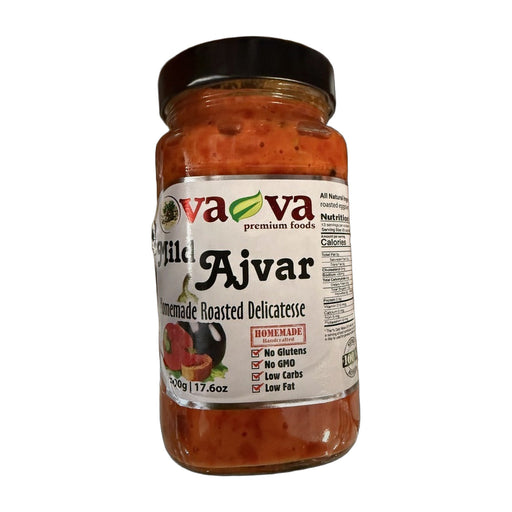 Va Va Premium Foods Mild Ajvar Homemade Roasted Delicatesse 500g | Hamilton Euromarket