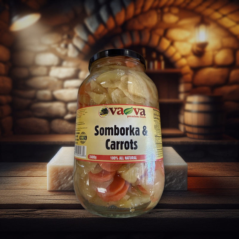 Va-va Premium Foods Somborka & Carrots 375 g — authentic pantry product | Hamilton Euromarket