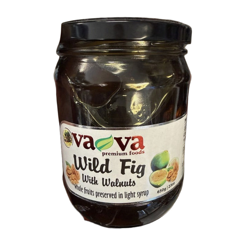 Vava Wild Fig Whole Fruit Preserve with Walnuts 690 g | Hamilton Euromarket