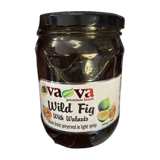 Vava Wild Fig Whole Fruit Preserve with Walnuts 690 g | Hamilton Euromarket