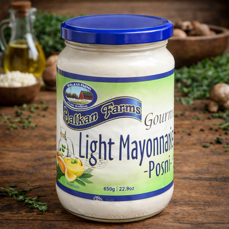 Balkan Farms Gourmet Light Mayonnaise Posni 650 g